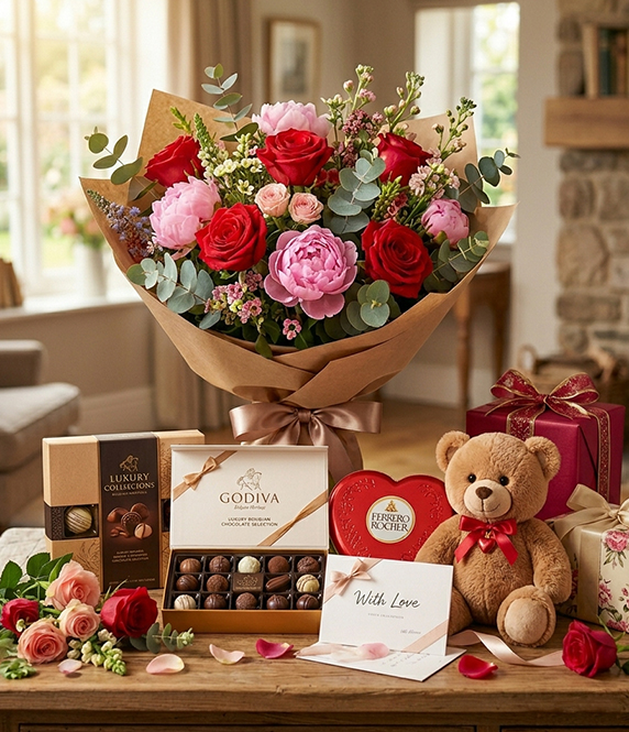 Fresh premium floral bouquet handcrafted by Jagdish Flowers, the Best Flower Shop in Rajkot.