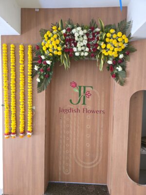 Elegant artificial flower decoration for home celebrations and festive occasions