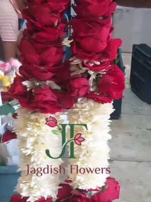 Luxury floral mala for home mandir and pooja decoration