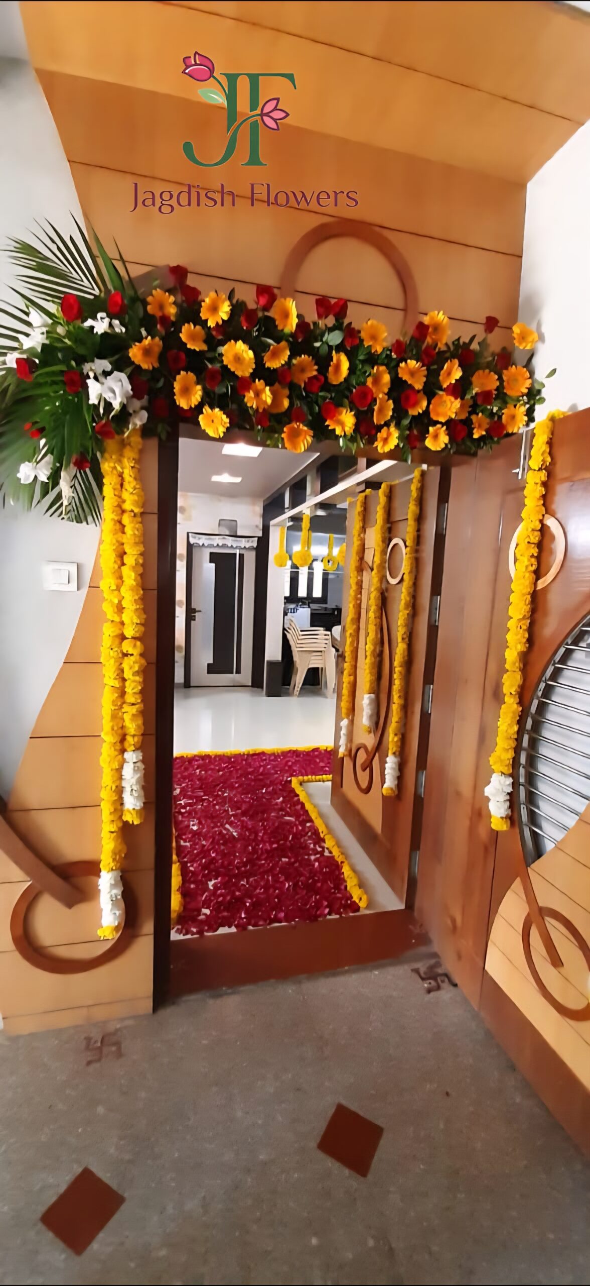 Premium artificial floral decoration for wedding and home events