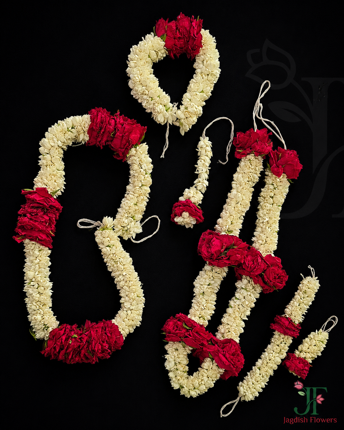 Mogra and Rose Flowers ornament at Jagdish Flowers