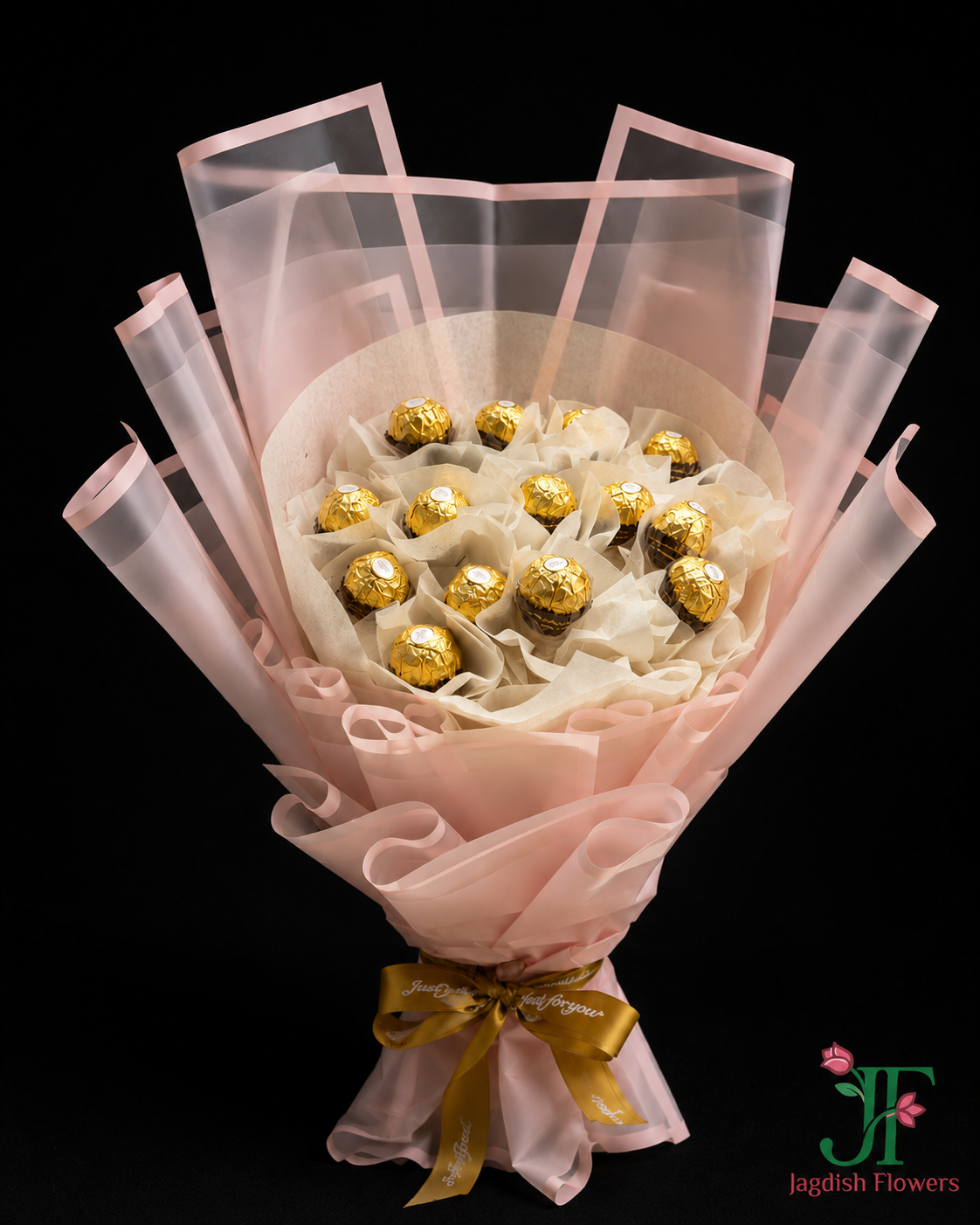 Luxury Rocher Chocolate Bouquet at Jagdish Flowers
