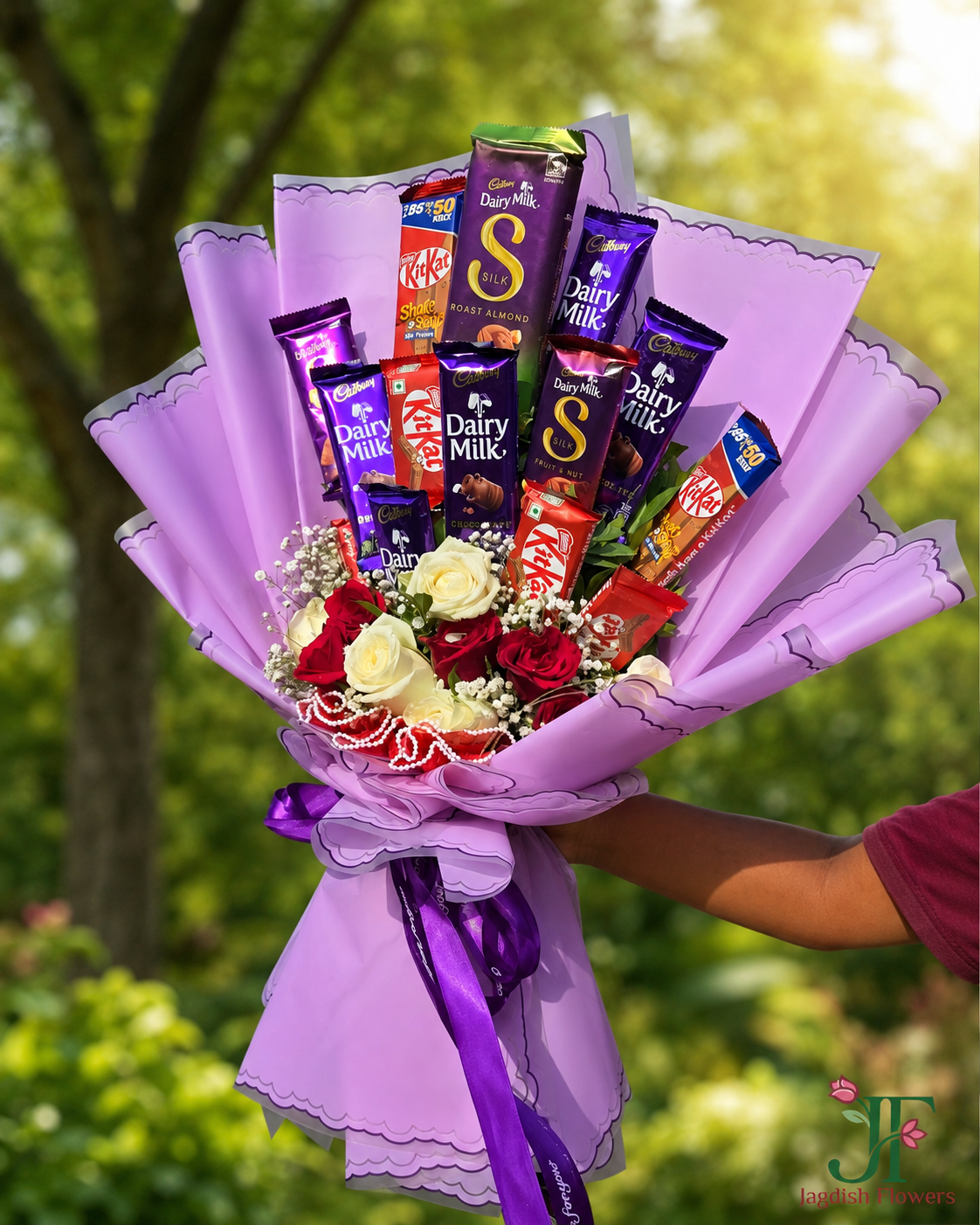 Chocolate bouquet in Rajkot flower category