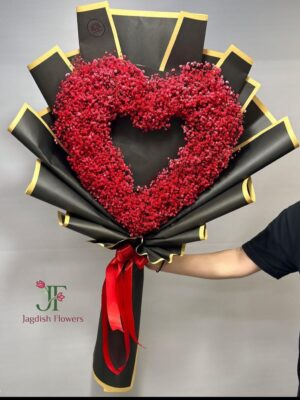 Premium RED Heart Bouquet